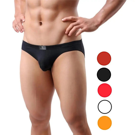Men's Low-Rise Modal Briefs: Sleek Design Meets Unmatched Comfort Male Underwear - His Inwear